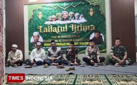 MWC NU Bangsalsari Gelar Lailatul Ijtima’ untuk Perkuat Silaturahmi Warga