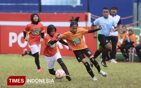 MilkLife Soccer Challenge Malang Seri 1, Jaring Talenta Sepak Bola Putri Usia Dini