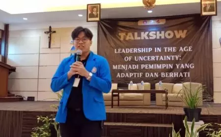 UKWK Malang Menggelar Talk Show dengan Tema Leadership In The Age Of Uncertainty
