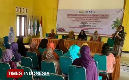 Dosen Unwaha Jombang Kembangkan Inovasi Vegan Meat dari Jantung Pisang