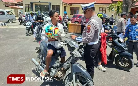 8 Pelanggaran Ini Jadi Target Razia Operasi Zebra Turangga 2025 di Sumba Timur