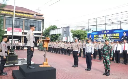 Hari Ini Polres Banjarnegara Gelar Operasi Zebra Candi 2025