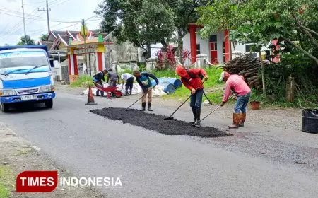 Jember Tingkatkan Infrastruktur Jalan, Pelebaran Ruas Wuluhan dan Penambalan Arjasa Dimulai