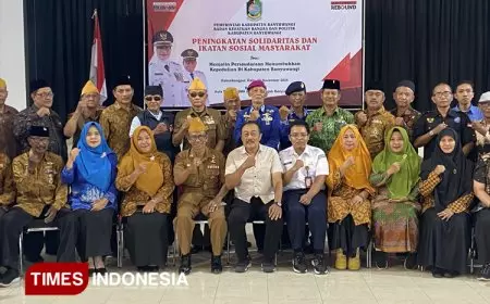 Bakesbangpol Banyuwangi Gandeng Veteran dan Tokoh Masyarakat Jaga Stabilitas Daerah