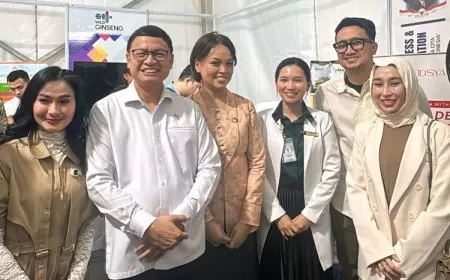 dr Reza Gladys Ikut Berpartisipasi Acara BPOM Gelar Gebyar ABG