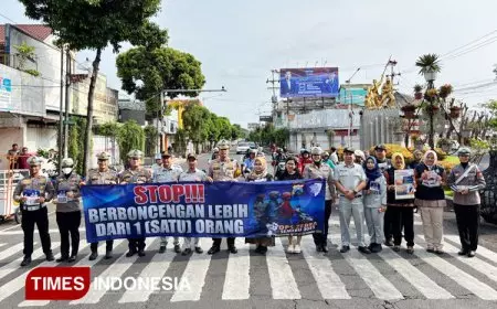 Operasi Zebra Semeru 2025, Satlantas Polresta Banyuwangi Beri Edukasi dan 'Teguran Manis'