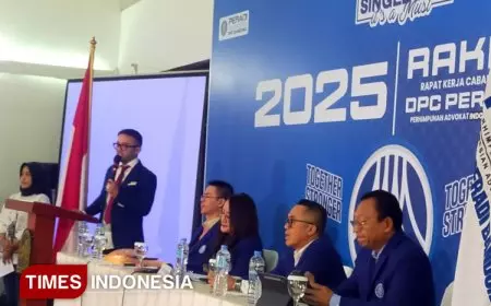 Peradi Bandung Gelar Rakercab 2025, Siapkan Advokat Hadapi Perubahan KUHAP Baru
