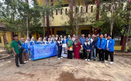 BEM Institut Miftahul Huda Al Azhar Kota Banjar Bantu Korban Bencana Tanah Longsor di Cibeunying Cilacap