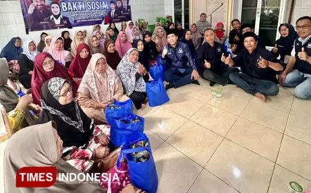 HUT ke-14, NasDem Sidoarjo Gelar Bakti Sosial untuk Janda Lansia dan Beasiswa Anak Yatim