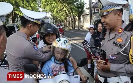 Inovasi Satlantas Polres Probolinggo Kota Ubah Penegakan Hukum Jadi Ajang Apresiasi