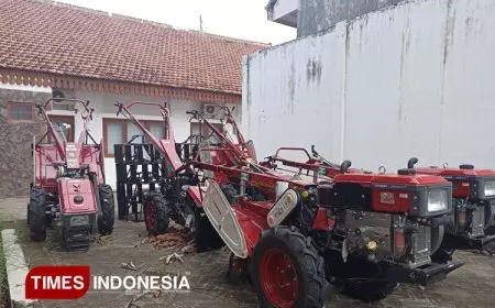 Dispertan Banyuwangi Salurkan 183 Alsintan Demi Percepat Swasembada Pangan