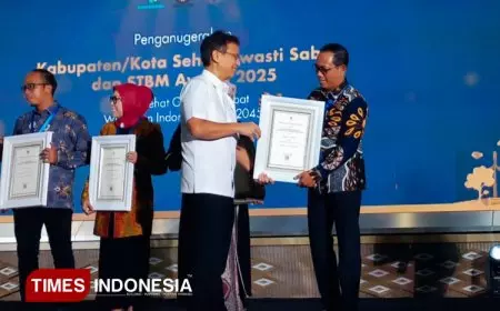 Sanitasi Sukses, Jember Sabet STBM Award Pratama Terbaik 1 Nasional
