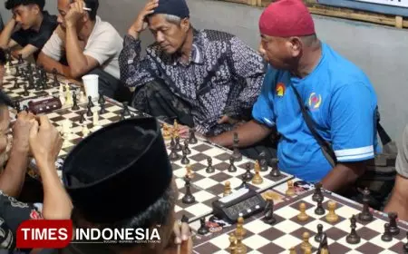 Lomba Catur Hari Pahlawan Probolinggo Gaungkan Semangat Juang Lewat Strategi