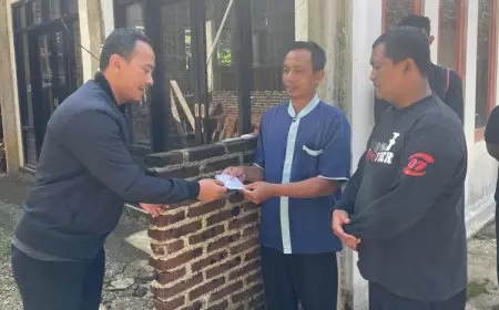 Peringati Hari Bhakti Kemenimipas, Rutan Banjarnegara Bantu Pembangunan Masjid