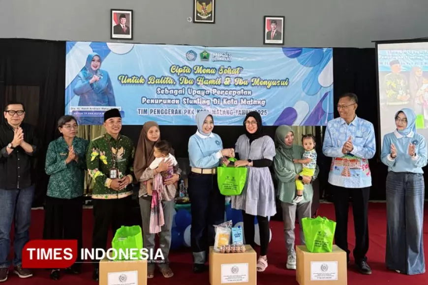 Roadshow Cipta Menu Sehat, TP PKK dan Dinsos Kota Malang Punya Peran Besar Percepatan Penurunan Stunting