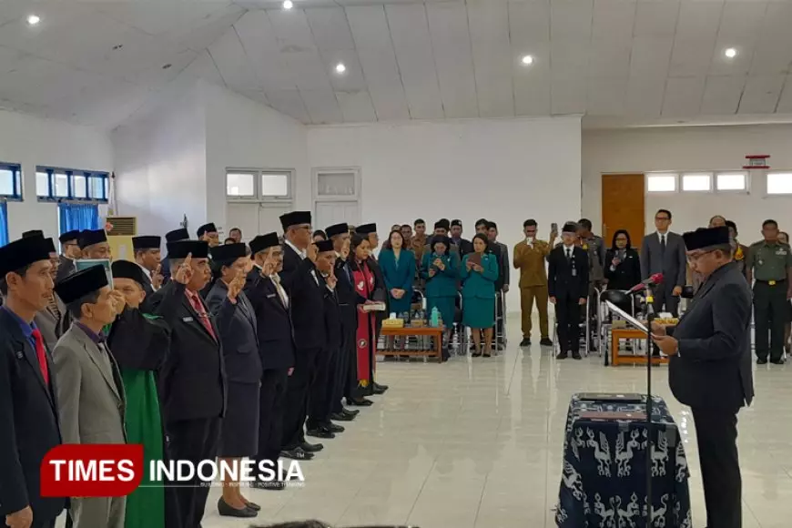 Bupati Sumba Timur Lantik 21 Pejabat Baru, Rotasi Strategis untuk Percepat Pembangunan