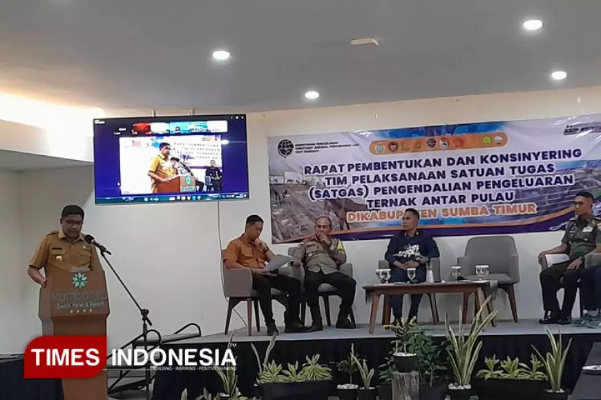 Sumba Timur Bentuk Satgas Khusus Kendalikan Ekspor Ternak Antar Pulau