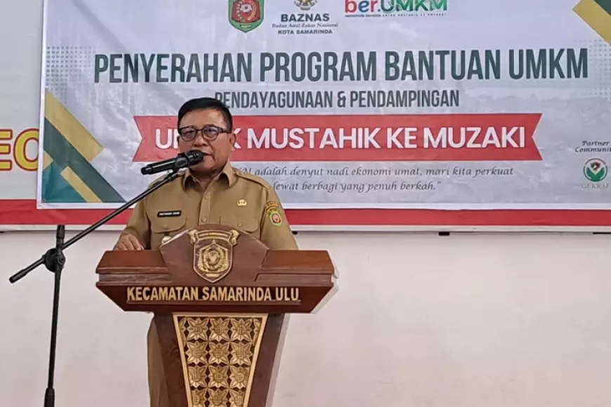 Wakil Wali Kota Saefuddin Zuhri Apresiasi Baznas Samarinda Bantu UMKM Naik Kelas