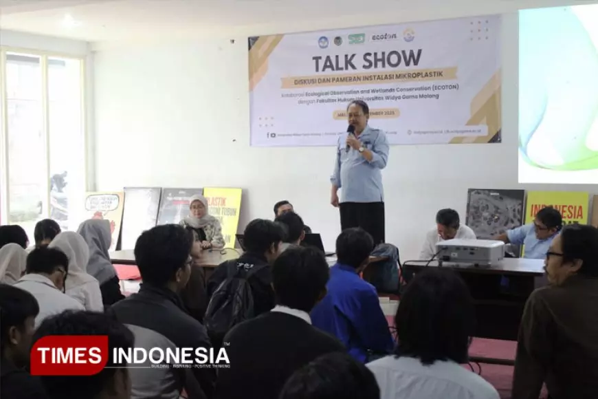 Bangun Kesadaran Hukum Lewat Isu Mikroplastik: FH UWG Kolaborasi dengan ECoton dan SIEJ