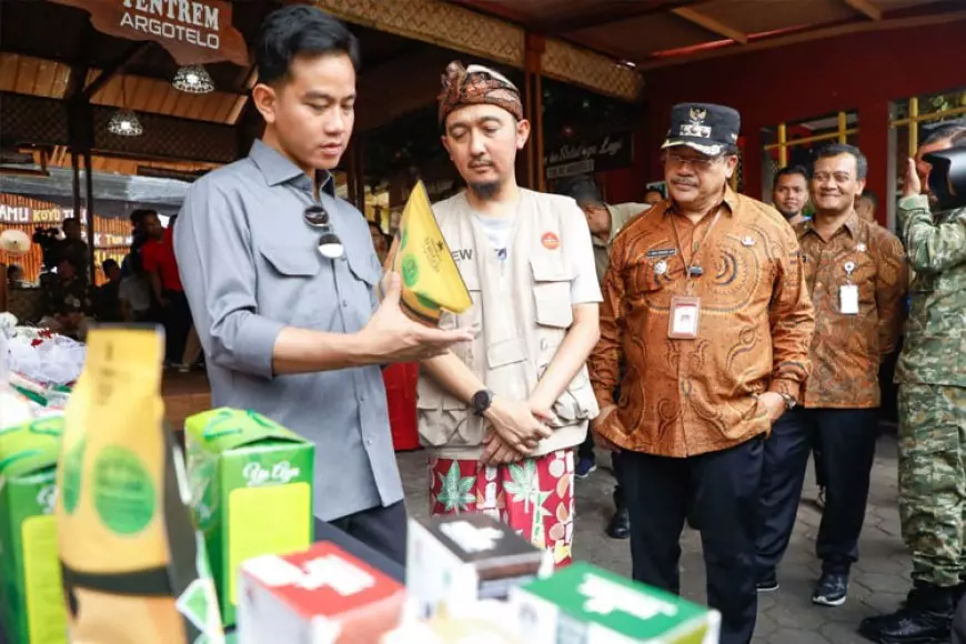 Dikunjungi Gibran dan Gubernur Ahmad Luthfi, Pelaku UMKM Berharap Kampung Singkong Jadi Destinasi Wisata