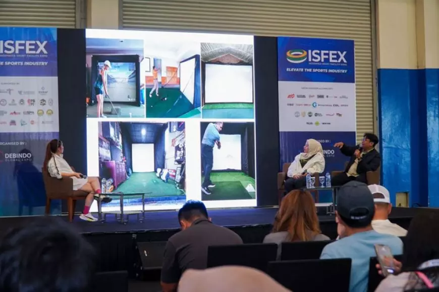 Hadir di ISFEX 2025,  BenQ dan Golf Gear Technology Hadirkan Pengalaman Bermain Golf Simulator