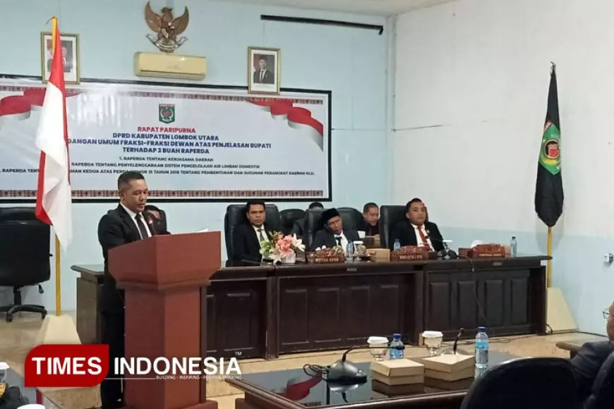 Fraksi Demokrat dan Fraksi PKB DPRD KLU: Tiga Raperda untuk Meningkatkan Kesejahteraan dan Kemajuan KLU