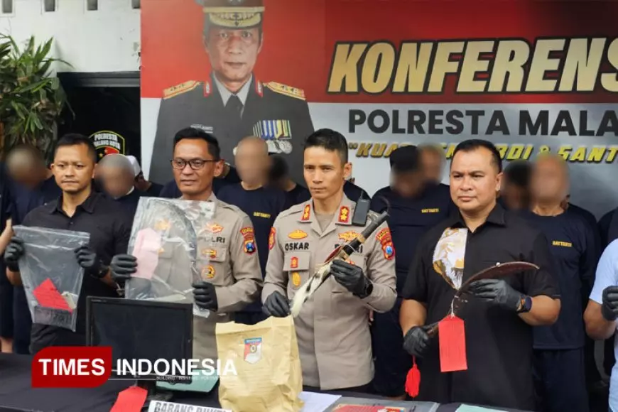 Dominasi Curanmor, Polresta Malang Kota Ungkap 44 Kasus Selama Operasi Sikat Semeru 2025