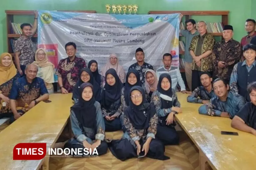 Dosen Prodi PTB FT UNJ Revitalisasi Perpustakaan SMK Yapinuh Jadi Ruang Belajar Nyaman dan Fungsional