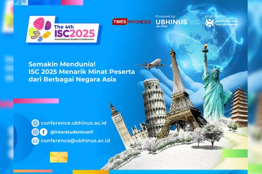 Semakin Mendunia! ISC 2025 Menarik Minat Peserta dari Berbagai Negara Asia