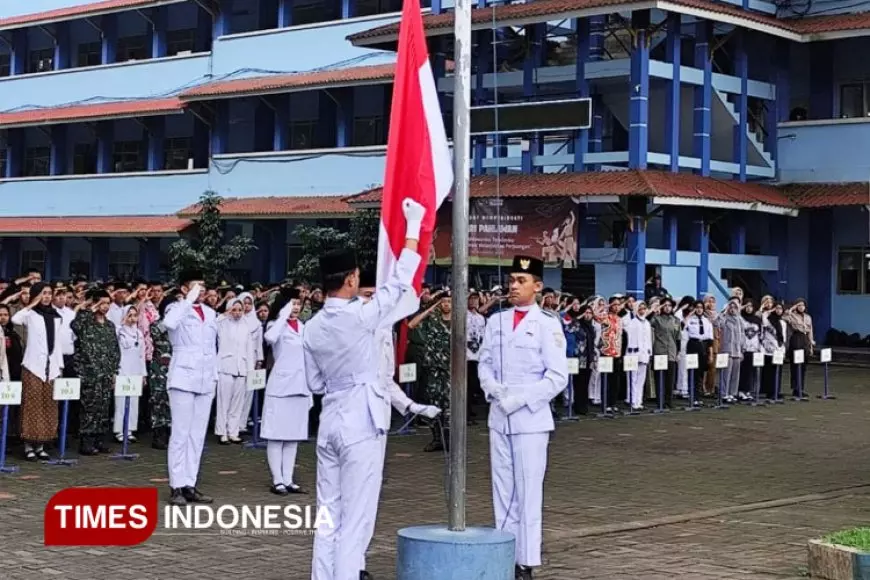 SMK Brantas Karangkates Malang Teladani Jasa Pahlawan