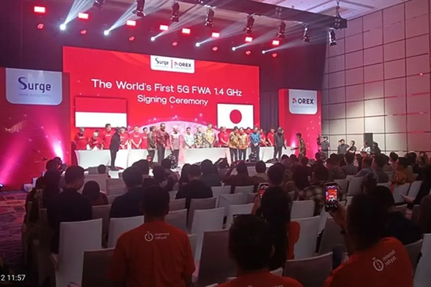 SURGE dan OREX SAI Bawa 5G FWA 1.4GHz ke Indonesia: Akselerasi Inklusi Digital Nasional