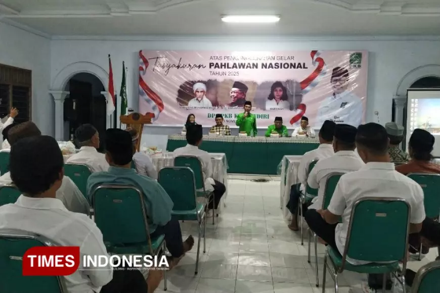 Gus Dur Pahlawan Nasional, PKB Kediri Janji Rawat Pluralisme