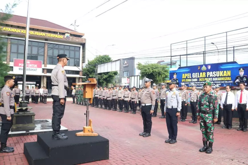 Hari Ini Polres Banjarnegara Gelar Operasi Zebra Candi 2025