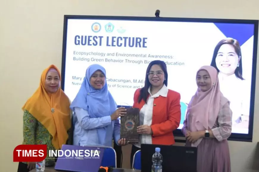 Pendidikan Biologi UNIPMA Gelar Kuliah Umum Internasional tentang Kesadaran Lingkungan dan Ekopsikologi