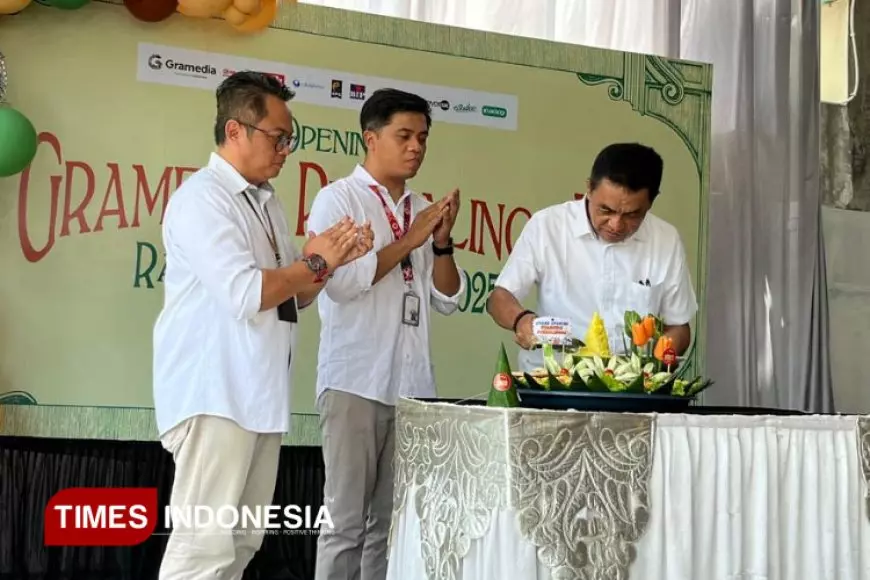 Gramedia Buka Toko Baru di Purbalingga Berkonsep Bookstore Coffee