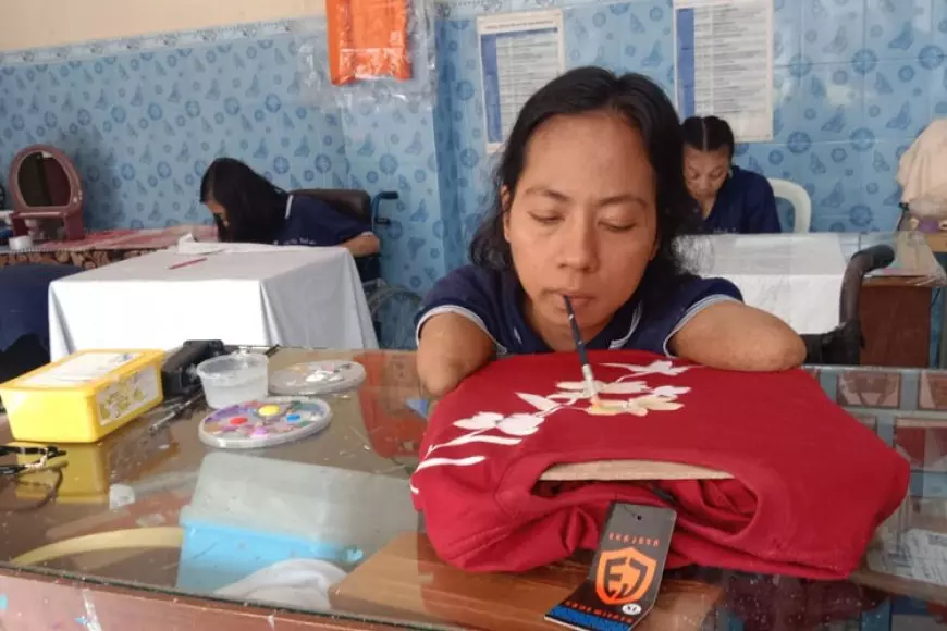 Pengrajin Batik Tulis Dibawah Naungan Yayasan Bakti Luhur Sudah Tembus Mancanegara