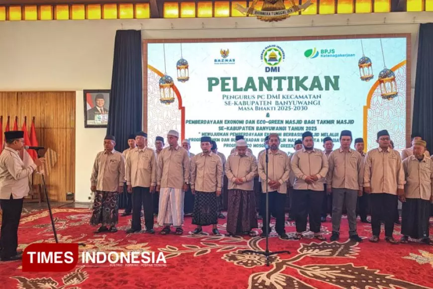 25 Ketua PC DMI Banyuwangi Masa Bakti 2025–2030 Dilantik, Ini Nama-Namanya