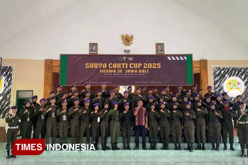 Keterlibatan Satmenwa 836 Macan Putih UNISMA dalam Surya Cakti Cup 2025 Lomba Menembak Se-Jawa Bali
