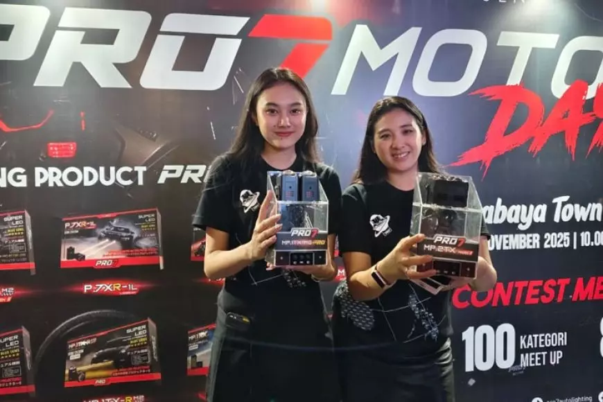 PRO7, Market Leader BILED Otomotif Resmi Luncurkan PRO7 MOTO di Surabaya