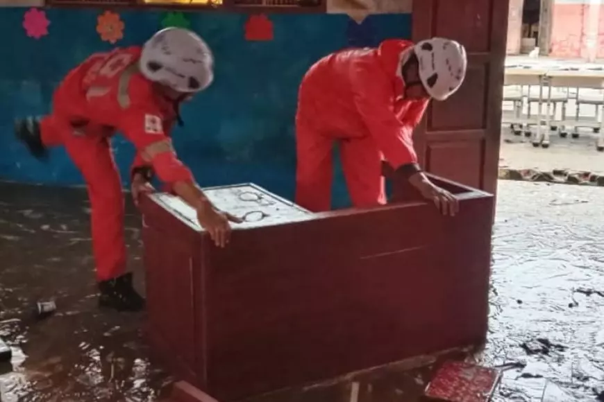 Siaga Satu, Polres Cianjur Perkuat Pengawasan di Titik-Titik Rawan Bencana