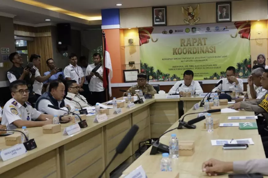 Rakor Nataru Digelar di Banyuwangi, Layanan Penyeberangan Siap Dimaksimalkan