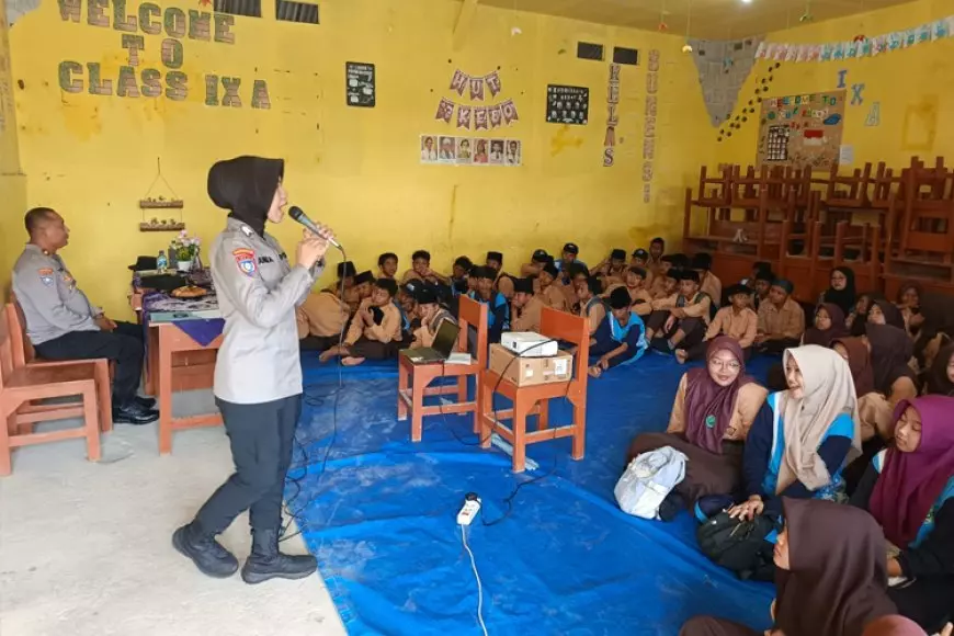 Ciptakan Ruang Belajar Nyaman, Polresta Banyuwangi Perkuat Pembinaan Disiplin dan Anti Bullying di Kalangan Pelajar