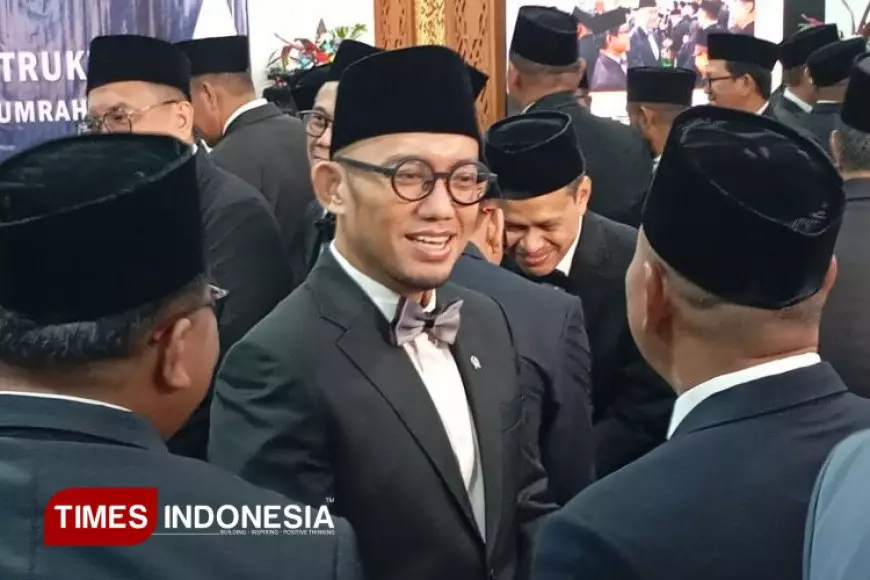 Lantik 400 Pejabat Struktural Instansi Vertikal Kemenhaj, Wamenhaj Ingatkan Soal Integritas