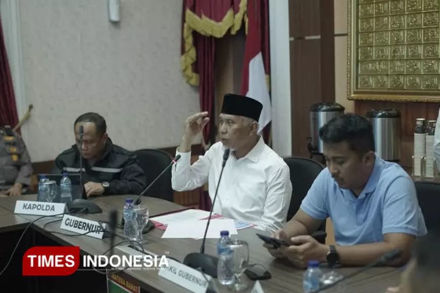 Gubernur–Wagub Sumbar Kumpulkan Forkopimda: Data Masih Kacau, Respons Bencana di Sumbar Dikebut