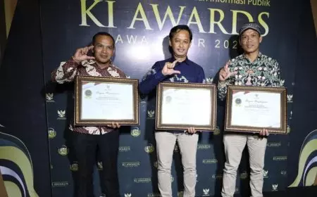 Kabupaten Blitar Borong Tiga Penghargaan Keterbukaan Informasi Publik Jatim 2025
