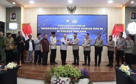MKD DPR RI Sosialisasi Kode Etik hingga TNKB Khusus di Polres Malang