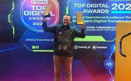 LMI Raih Dua Penghargaan Bergengsi di Top Digital Awards 2025