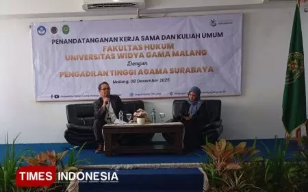 FH UWG Malang–PTA Surabaya Resmi Jalin Kerja Sama, Fokus Penguatan SDM Hukum dan Kolaborasi Akademik