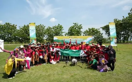 SnackVideo Buka Musim Ketiga Desa Sejahtera di Ngawi, Dorong Pertanian Berbasis Teknologi