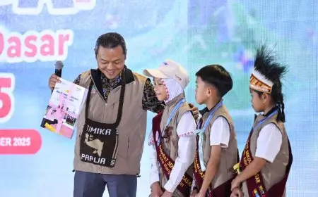Wamendikdasmen Ajak Siswa SD Jadi Generasi Peduli di Tengah Bencana